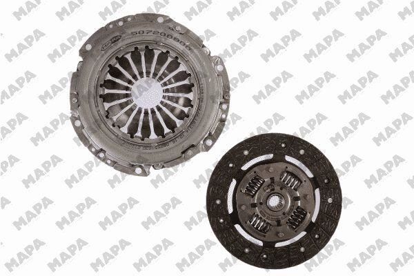 DEBRIYAJ SETI FIESTA KA 1.25 ZETEC 96=> FIESTA CB1 08-12 VI FIESTA CCN 12-17 FIESTA V CBK 04-08 1.25 1.4 ZETEC -BENZINLI RULMANSIZ