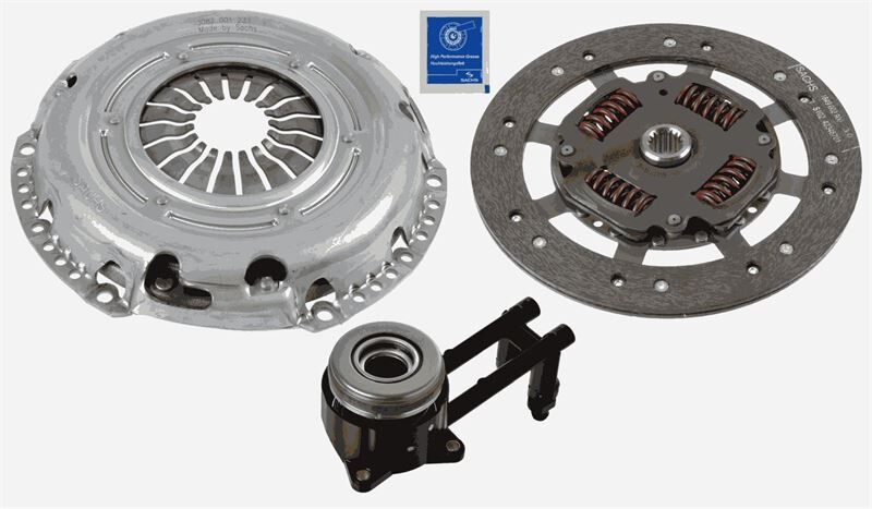 DEBRIYAJ SETI FIESTA V 01=>08 FUSION 01=>12 1.6 ZETEC S 16V EFI 100PS (RULMANLI)