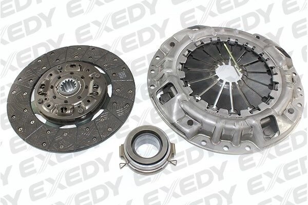 DEBRİYAJ SETİ (BASKI+DİSK+BİLYA) ISUZU NPR66 4.3L 4HF1 ŞAMPİYON Y.M. 04-10 / NPR71 4.6L 4HG1 07-10