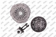 DEBRIYAJ SETI FIESTA V 01>08 FUSION 01>12 1.6 ZETEC S 16V EFI 100PS RULMANLI