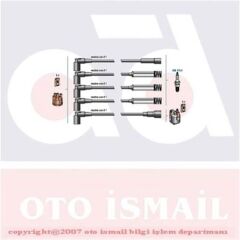 BUJİ KABLO TAKIMI (METAL TÜPLÜ) OPEL VECTRA A-OMEGA A-FRONTERA A-CALIBRA A 1.8-2.0 ie 8V (88>95)