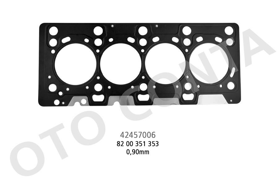 SKC ÇELİK (MLS) Y.MODEL 0.82mm KALIN MGN 1.5 DCİ (K9K 732-734-764-781)