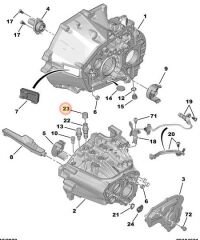 ŞANZUMAN HAVALANDIRMA BORUSU KAPAĞI (MEKANİK VİTES KUTUSU) OPEL-PEUGEOT-CITROEN