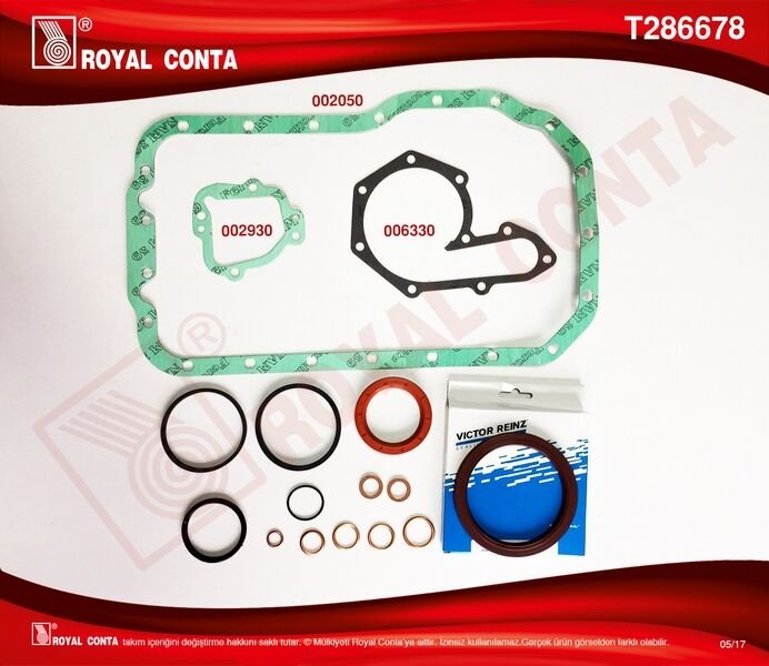MOTOR ALT TAKIM CONTA (SKT KEÇELİ) LGN 1.8-MGN 2.0 F3P-F3R
