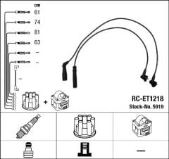 RC-ET1218 ATEŞLEME KABLOSU