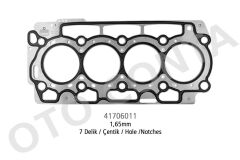 SKC ÇELİK MLS 1.65mm 7 DELİK P206-BIPPER-NEMO-FIESTA 1.4 HDİ (8HS-8HT-8HX-DV4TD)