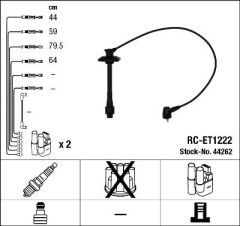 RC-ET1222 ATEŞLEME KABLOSU