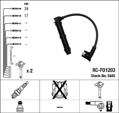 RC-FD1203 ATEŞLEME KABLOSU