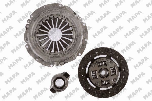 DEBRİYAJ SETİ NISSAN PRIMERA 1.6 16V 96-01-ALMERA II 1.5 66 KW   (NS101KIT) (VALEO 801515)