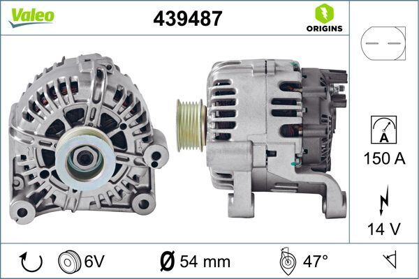 (x) ALTERNATÖR BMW 150A E46 318D 320D 330D 98-05 X3 E83 2.0D 3.0D 04=>08=> X5 E53 3.0D 03=>