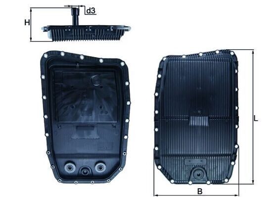 OTOMATIK SANZIMAN YAG KARTERI (GA6HP26Z) BMW E60 E65 E90 E70 E71 F01 E83 LAND ROVER DISCOVERY 3/4 L319 R.R 3 L322 R.R 4 L405 R.R SPORT 1 L320