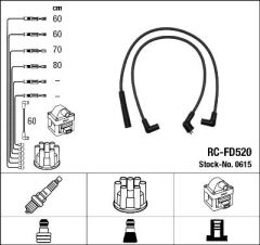 RC-FD520 ATEŞLEME KABLOSU