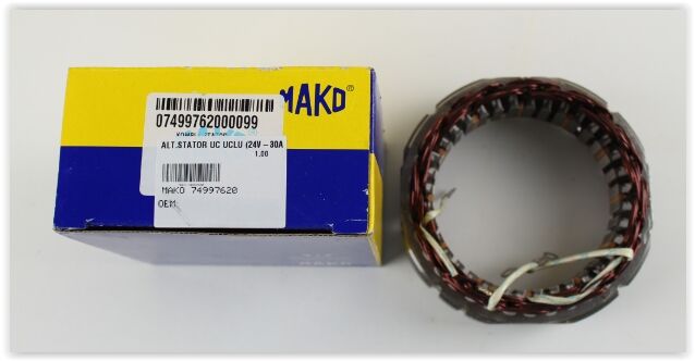ALT.STATÖR UC UCLU (24V-30A ) KONJEKTÖRSUZ TÜM AL