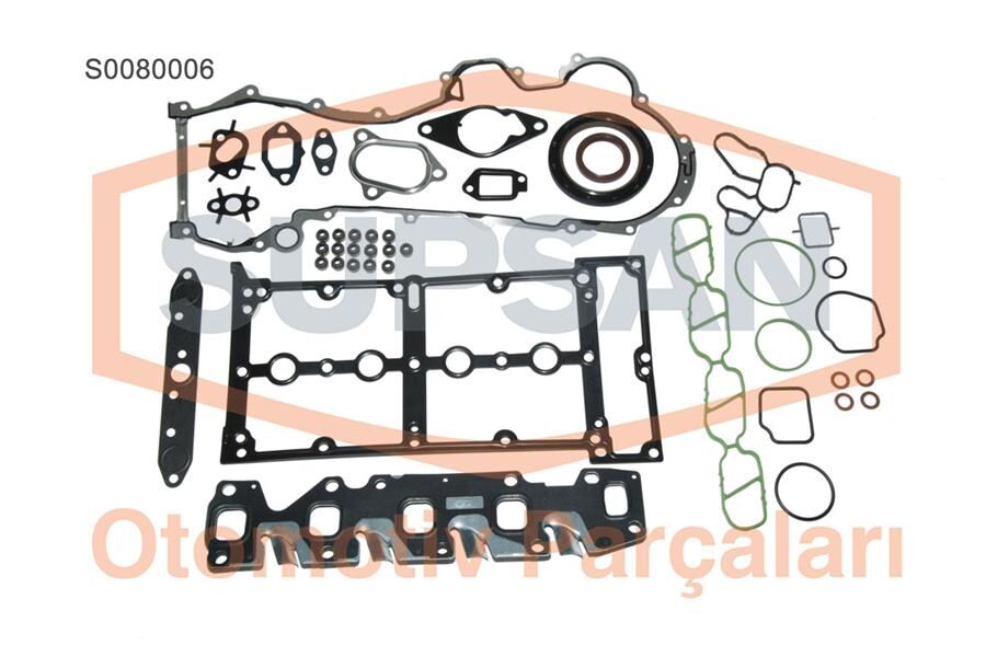 CONTA TAM TAKIM FİAT DOBLO. PALİO. ALBEA. PUNTO 1.3 MULTİJET 16 V / 1.3 JTD 16V (ENG. 188 A 9.000)