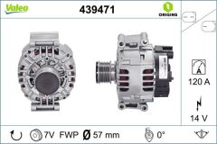 ALTERNATOR (14V 120A) MERCEDES W203 S203 CL203 C209 A209 W211 R171