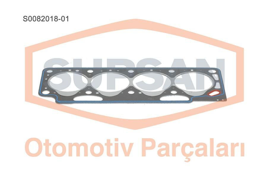 SİLİNDİR KAPAK CONTASI (1 ÇENTİK 1.75MM) R19-EXPRESS-CLIO-MEGANE 88> 1.9D F8Q