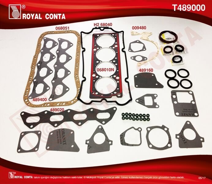 TAKIM CONTA SKC`Lİ SUBAP LASTİKLİ TMPR 2000 16V