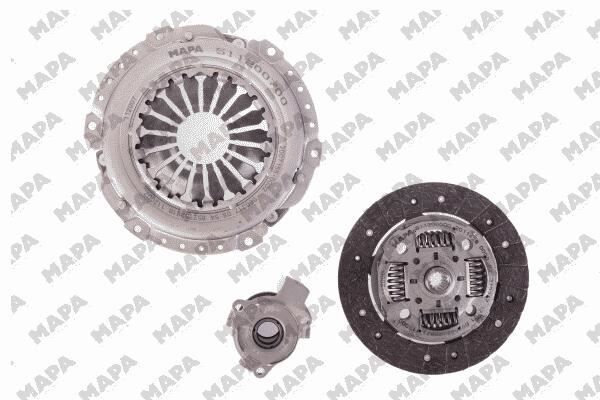 DEBRİYAJ SET (HİDROLİK RULMANLI)  OPEL CORSA C (F08. F68) 1.2 (CSC)