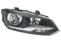 FAR+SİNYAL SAĞ VW POLO 1.0-1.2-1.2TSI-1.2TSI 16V 09=> (ELEKTRİKLİ) (H7+H1)