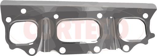 EGZOZ MANİFOLD CONTASI RENAULT CAPTUR I 13> CLIO IV 12> MEGANE IV 15>  KADJAR 15> NISSAN QASHQAI II 13> PULSAR 14> JUKE 14>19 DACIA DUSTER 12> DOKKER 12> 1.2TCe