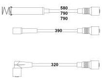 BUJİ KABLOSU TAKIMI OPEL VECTRA A-ASTRA F-KADETT E 1.8-2.0 8V (18SV-18SE-C18NZ-C20NE)