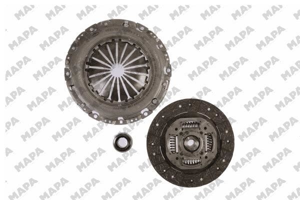 DEBRİYAJ SETİ P206-P307-P406-P407-PARTNER-BERLINGO-EXPERT-C4-C5-C8-JUMPY-XSARA-SCUDO 1.8 16V-2.0 16V HDI (EW10J4-EW10A-EW7A-EW7J4)