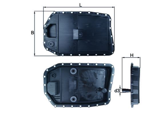 OTOMATIK SANZIMAN YAG KARTERI (GA6HP19) BMW E81 E87 E90 E93 E60 E64 E65 F01 F02 E84 E83 E70 E85 E89