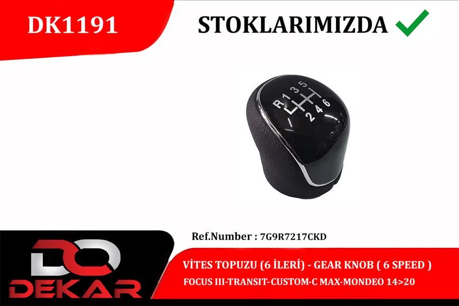 VİTES TOPUZU (6 İLERİ) FOCUS III-TRANSIT-COSTUM-C MAX-MONDEO 14>20