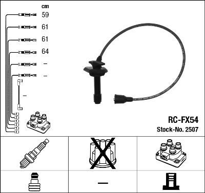 RC-FX54 ATEŞLEME KABLOSU