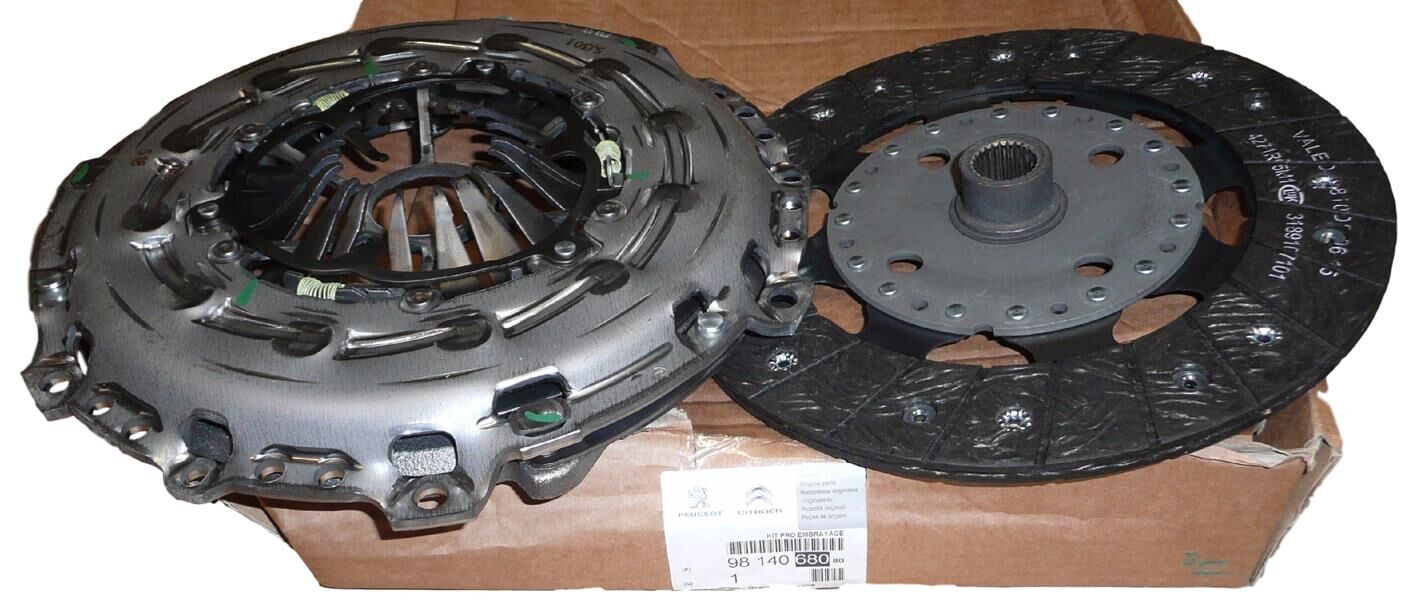 DEBRİYAJ SETİ P207-P208-P308-P508-P2008-P3008-P5008-C3-C4-C5-DS3-DS4-DS5 Euro5 1.6 HDI DV6C  (MC ŞANZIMAN 6 VİTES)