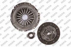 DEBRİYAJ SETİ (BASKI+DİSK+BİLYA) TOYOTA COROLLA 1.6L 4A-F KARBÜRATÖRLÜ AE92 88-91 1.6L 4A-FE  ENJEKSİYONLU AE101 AE111 92-00 1.6L 3ZZ-FE ZZE112 VVTİ 00-01