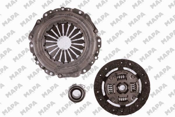 DEBRİYAJ SET DAIHATSU CHARADE Mk IV 1.3 16V-1.5 16V-1.6GTi GRAN MOVE 1.5 16V. GRAN MOVE 1.6 16V 3000692001-801704-619182160/KD-017A