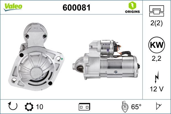 MARŞ MOTORU 12V 10DİŞ H1-STAREX 2.5 TDİ (01-04)-PAJERO 2.5 TDİ 91=> L200 2.5 TDİ 93=> (D4BH-D4BH)