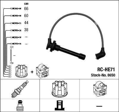 RC-HE71 ATEŞLEME KABLOSU