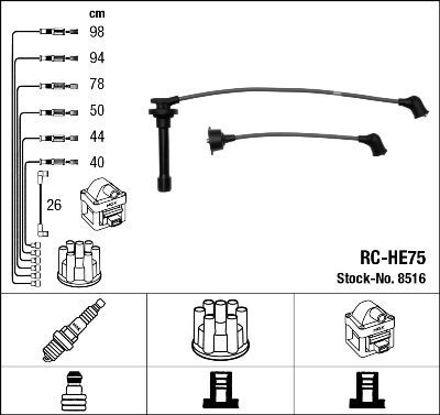 RC-HE75 ATEŞLEME KABLOSU