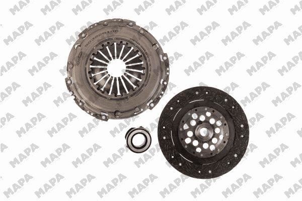 DEBRİYAJ SETİ CADDY III-GOLF V-VI-JETTA III-A3-ALTEA-LEON 1.6TDI-1.9TDI 09>(BKC.BLS.BLS/F.BXE-CAYC)