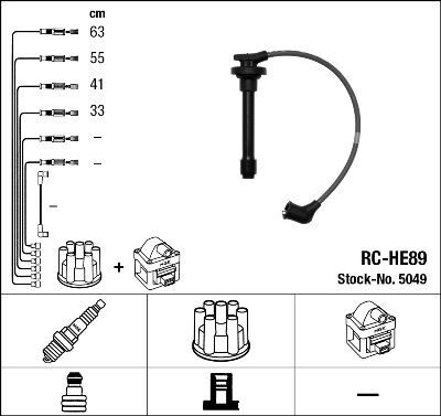 RC-HE89 ATEŞLEME KABLOSU