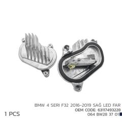 BMW 4 SERI F32 2016-2019 SAĞ LED MODÜL 63117493228