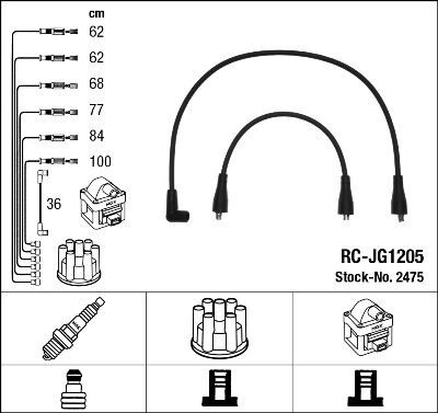 RC-JG1205 ATEŞLEME KABLOSU
