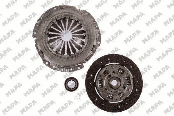 DEBRİYAJ SETİ CADDYII-GOLFV-POLO-CORDOBA-IBIZA-FABIA-OCTAVIA1.4 16V(AUA-BBY-BBY.BKY-BUD-CGGB-BXW)