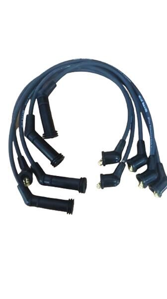 BUJİ KABLOSU HYUNDAI ACCENT 1,3L G4EH 4G13 karbüratörlü 95-99 / GETZ 1,3L SOHC 01-03 - bobin kablolu (şapkalı tip)