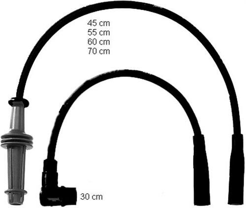 BUJİ KABLOSU P106 I-P205 I-P309 I-II-AX-BX-ZX 1.0-1.1-1.4 8V (91-96)