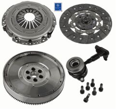 DMF KIT DEBRIYAJ SETI (BASKI+BALATA+VOLAN+BILYA)  FOCUS III 11>14 1.6 TDCI MONDEO V 14>1.5-1.6 TDCI  VOLVO  C30 1.6D 10>12  S40 II  1.6 D2 V40 D2 V50 1.6 D2 10>12 MAZDA III 08> MAZDA V 10> 1.6CD E5