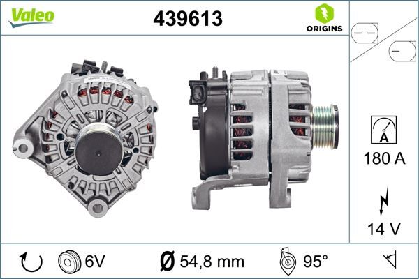 ALTERNATOR SARJ 12V 180A DINAMOSU BMW E81 E82 E87 E88 E60 E90 E83 E84