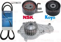 EKSANTRİK GERGİ KİTİ + DEVİRDAİM (144 DİŞ EURO4) P206-P307-C1-C2-C3-BIPPER -NEMO-XSARA 1.4 HDİ FIESTA FUSION 02>08 1.4 TDCI (2S6Q8A615AB-2S6Q8591BA)