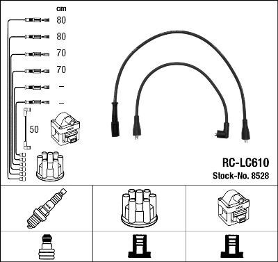 RC-LC610 ATEŞLEME KABLOSU