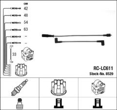 RC-LC611 ATEŞLEME KABLOSU