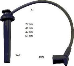 BUJİ KABLO TAKIMI (SETİ) CHEVROLET CRUZE-LACETTI-KALOS-AVEO-REZZO-NUBIRA 1.6 1.4 16V DOHC