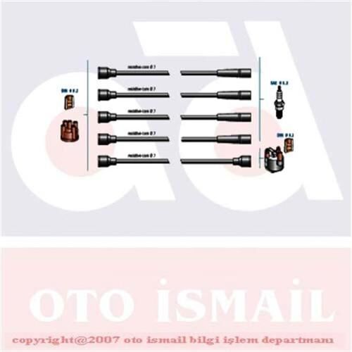 BUJİ KABLO TK R19 (89-94)-CLIO 1.2 (90-96)-TWNG 1.2 (C3G) (93-97)