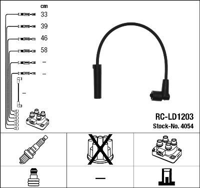 RC-LD1203 ATEŞLEME KABLOSU